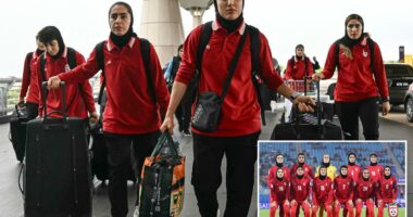 Iranian womenâs soccer team to depart Malaysia for Oman after asylum reversal